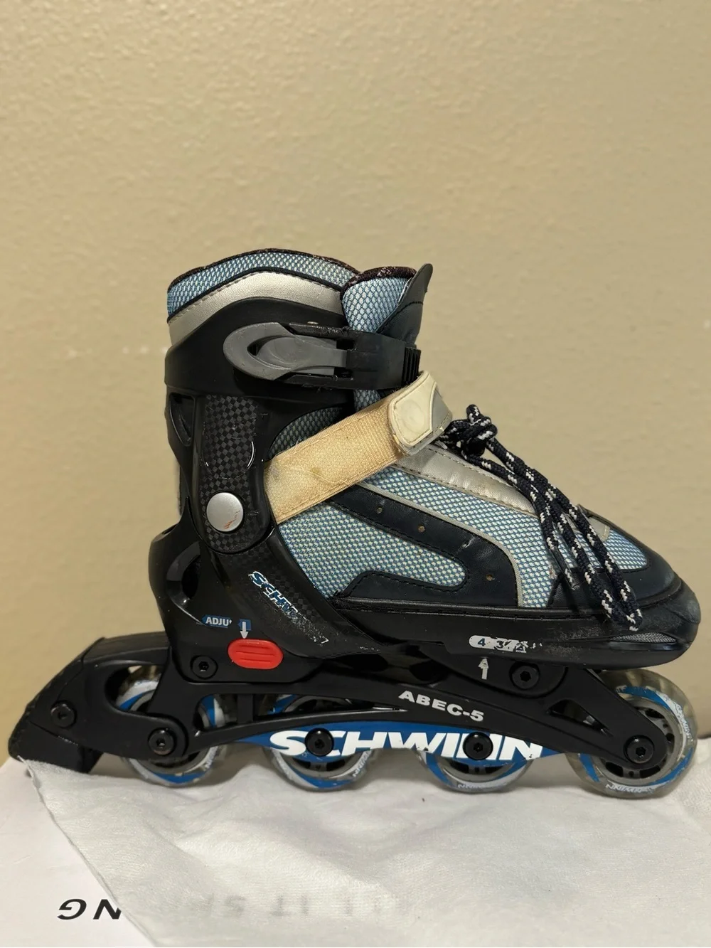 Schwinn Light Blue and Black Kids Inline Skates